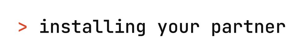 terminal prompt line